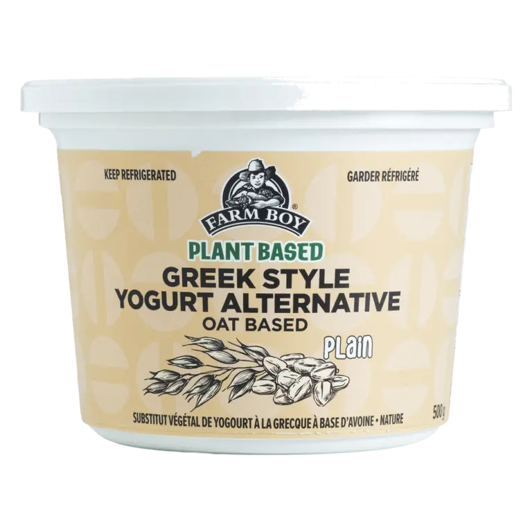 Farm Boy™ Plant Based Plain Greek Style Yogurt Alternative (500 g)