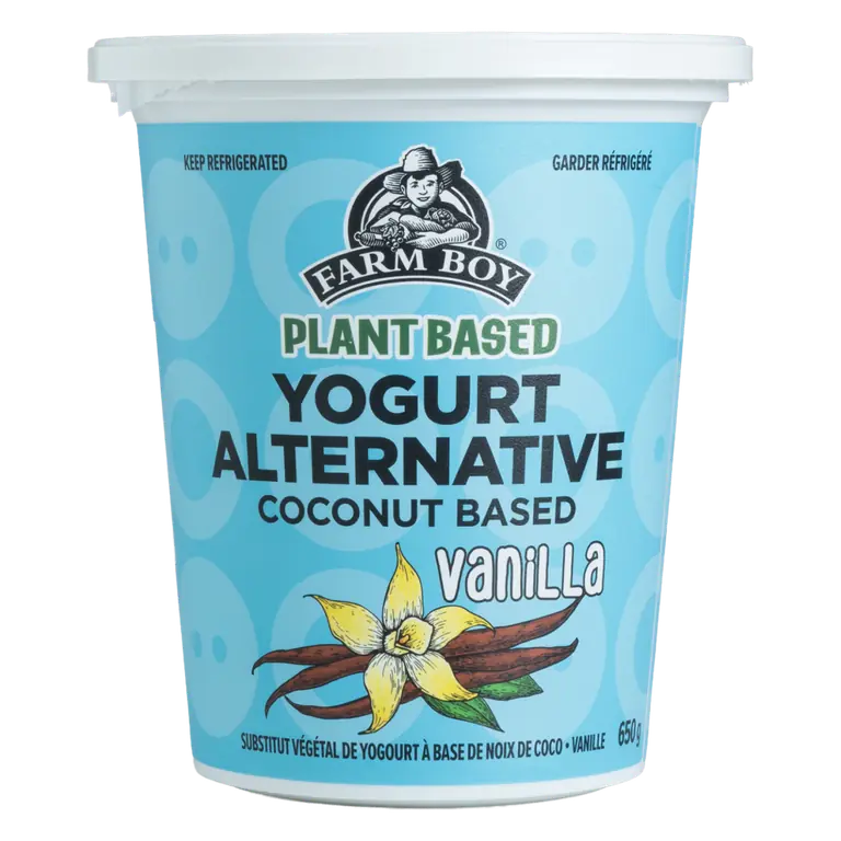 Farm Boy™ Plant Based Vanilla Coconut Based Yogurt Alternative (650 g)