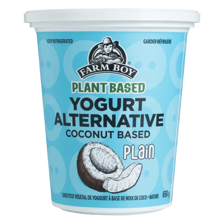 Farm Boy™ Plant-Based Yogurt Coconut Plain Yogurt Alternative (650 g)