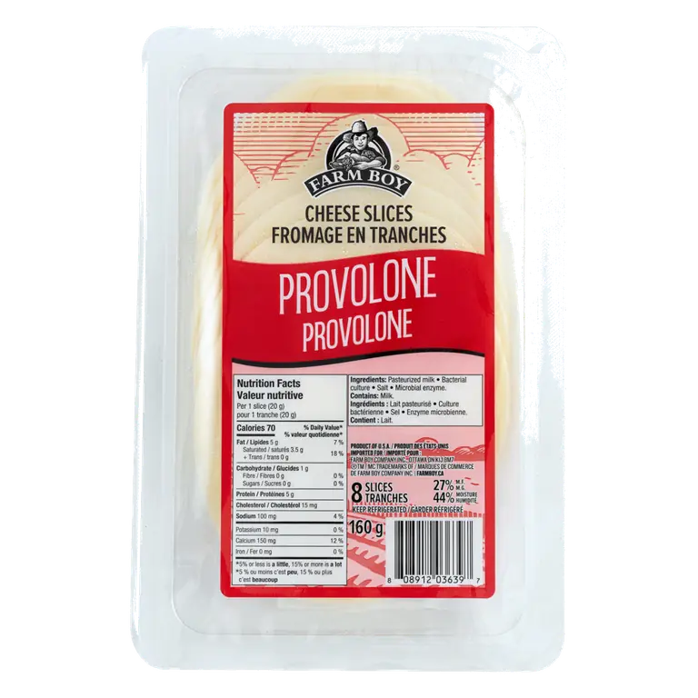 Farm Boy™ Provolone Cheese Slices (160 g)
