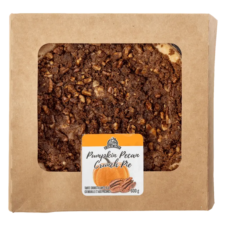 Farm Boy™ Pumpkin Pecan Crunch Pie (8″)