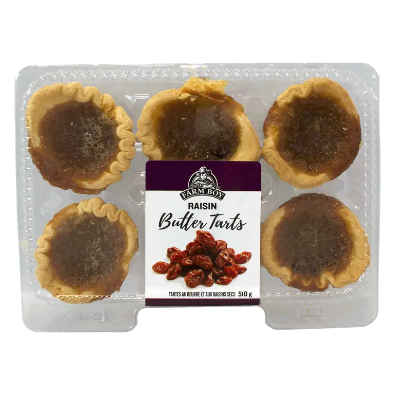 Farm Boy™ Raisin Butter Tarts (510 g)