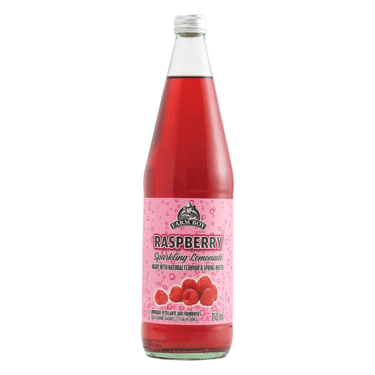 Farm Boy™ Raspberry Sparkling Lemonade (750 ml)