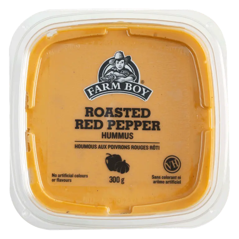 Farm Boy™ Roasted Red Pepper Hummus Dip (300 g)
