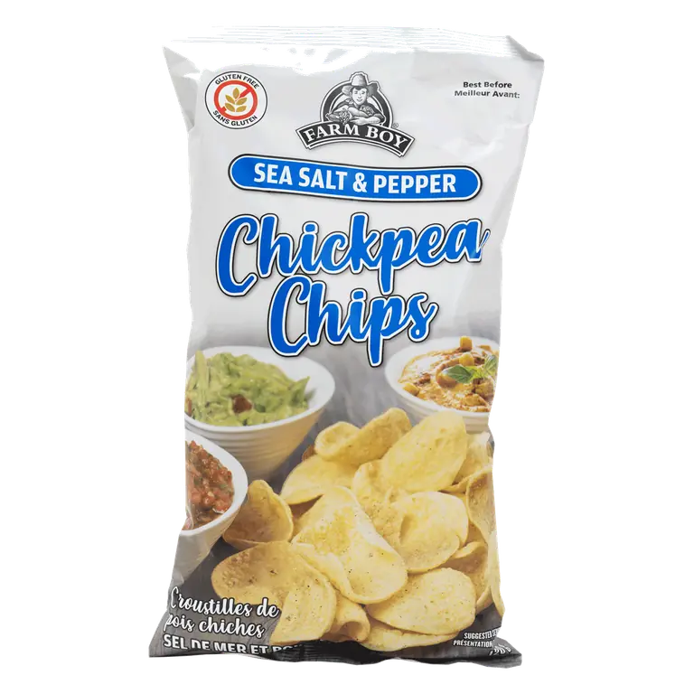 Farm Boy™ Salt & Pepper Chickpea Chips (120 g)
