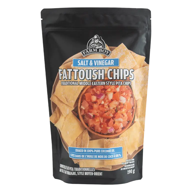 Farm Boy™ Salt & Vinegar Fattoush Chips (190 g)