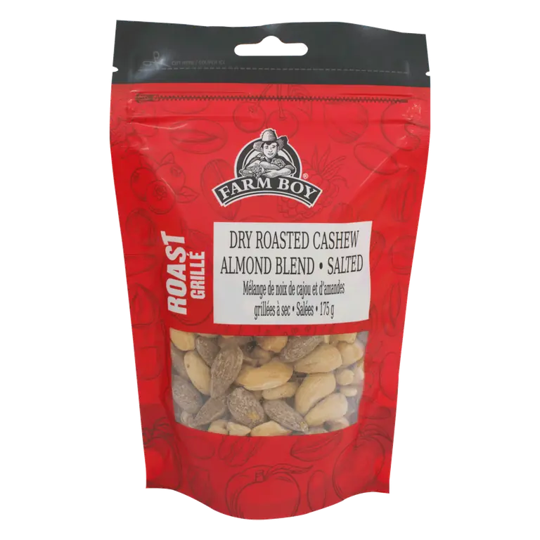 Farm Boy™ Salted Cashew Almond Roasted Mixed Nuts (175 g)