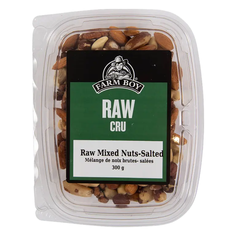 Farm Boy™ Salted Raw Mixed Nuts (300 g)