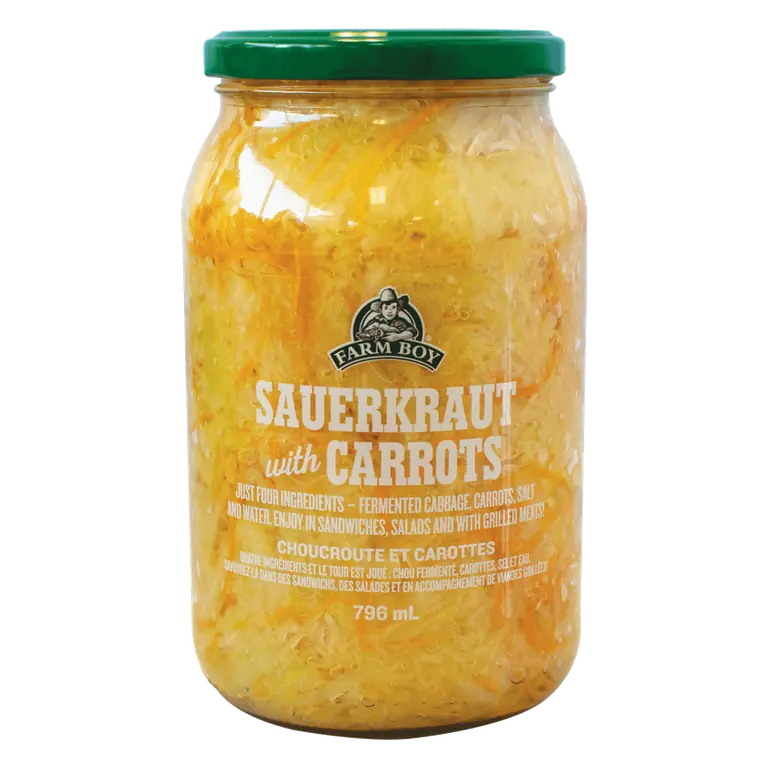 Farm Boy™ Sauerkraut With Carrots (796 ml)