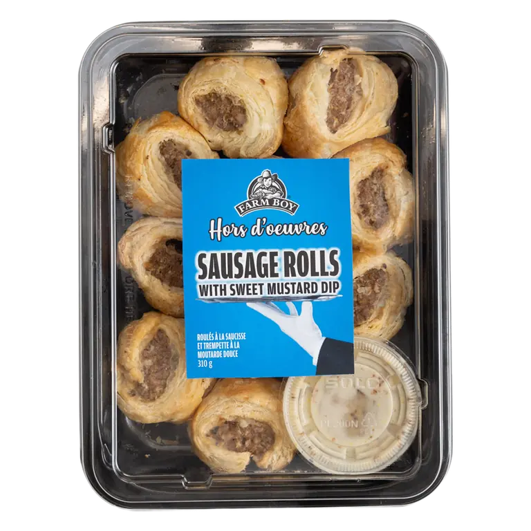 Farm Boy™ Sausage Rolls With Mustard Sauce (310 g)