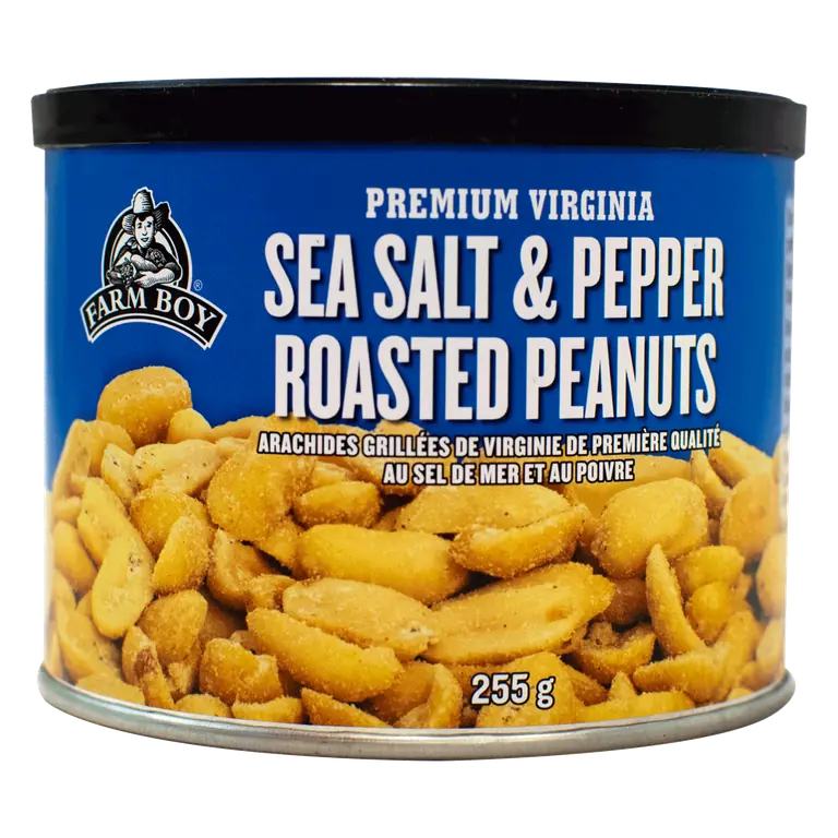 Farm Boy™ Sea Salt and Pepper Roasted Peanuts (255 g)