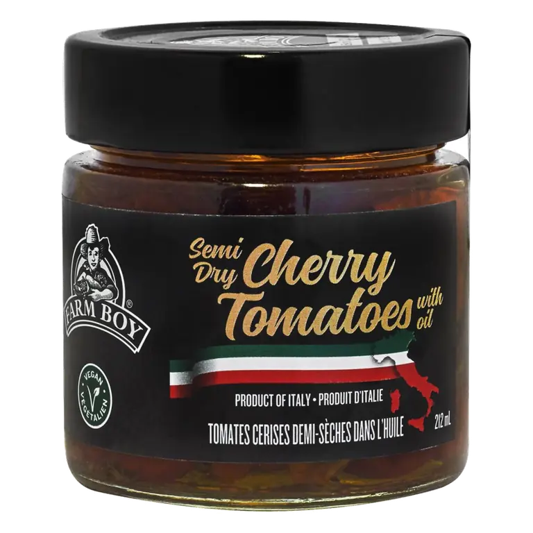 Farm Boy™ Semi Dry Cherry Tomatoes In Oil (212 ml)