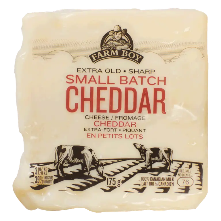 Farm Boy™ Sharp Small Batch Cheddar Cheese (175 g)