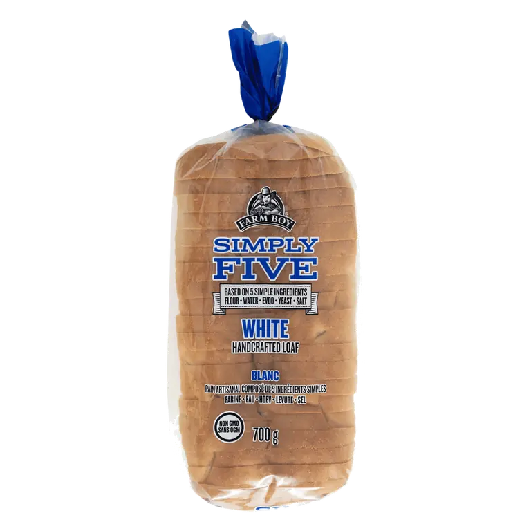 Farm Boy™ Simply Five White Bread (700 g)