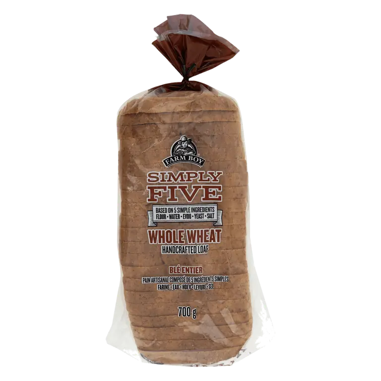 Farm Boy™ Simply Five Whole Wheat Bread (700 g)