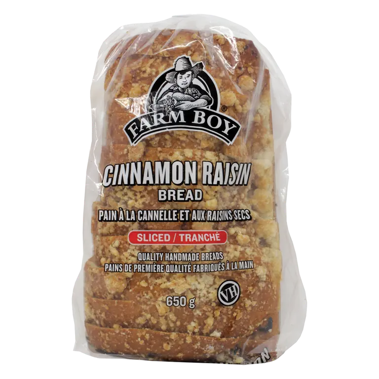 Farm Boy™ Sliced Cinnamon Raisin Bread (650 g)