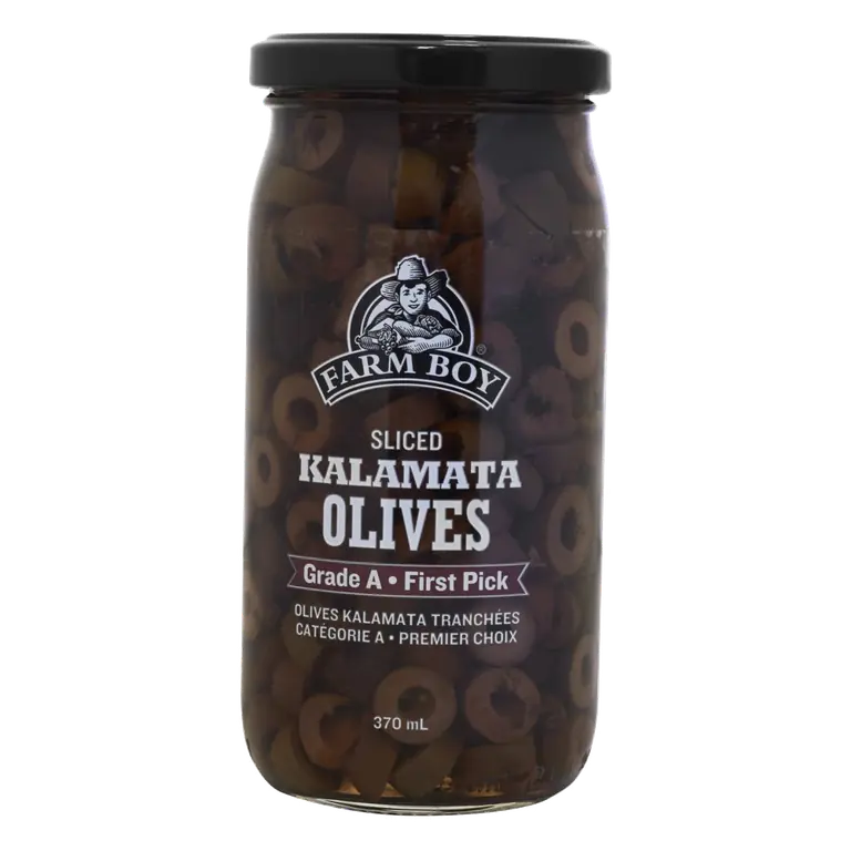 Farm Boy™ Sliced Kalamata Olives (370 ml)