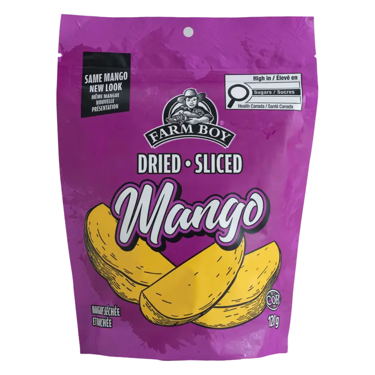 Farm Boy™ Sliced Mangos Dried Fruit (120 g)