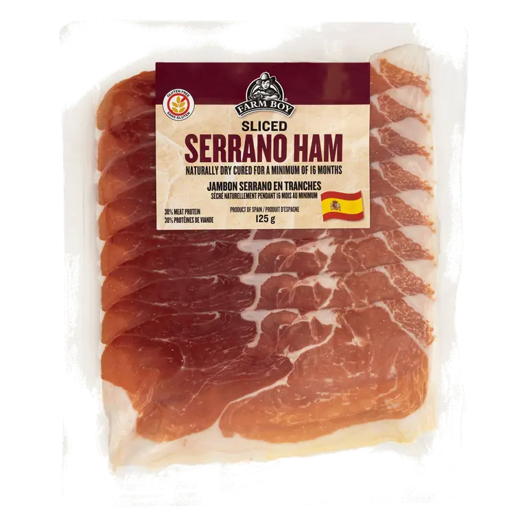 Farm Boy™ Sliced Serrano Ham (125 g)