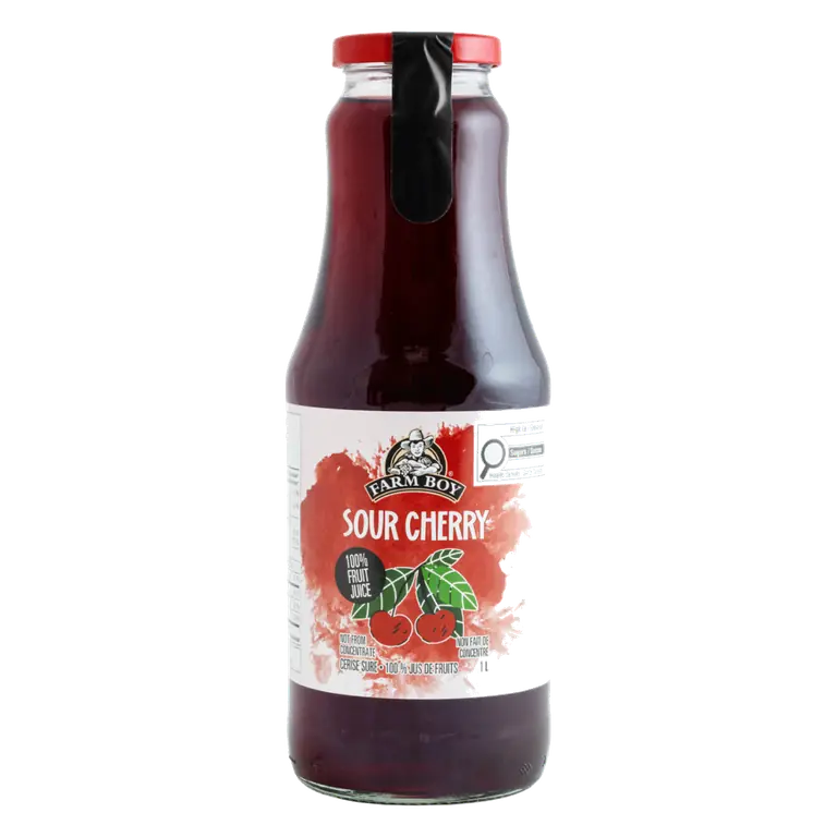 Farm Boy™ Sour Cherry 100% Fruit Juice (1 L)