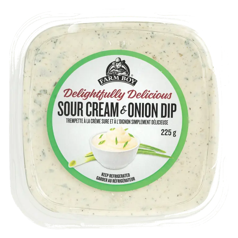 Farm Boy™ Sour Cream & Onion Delightfully Delicious Dip (225 g)