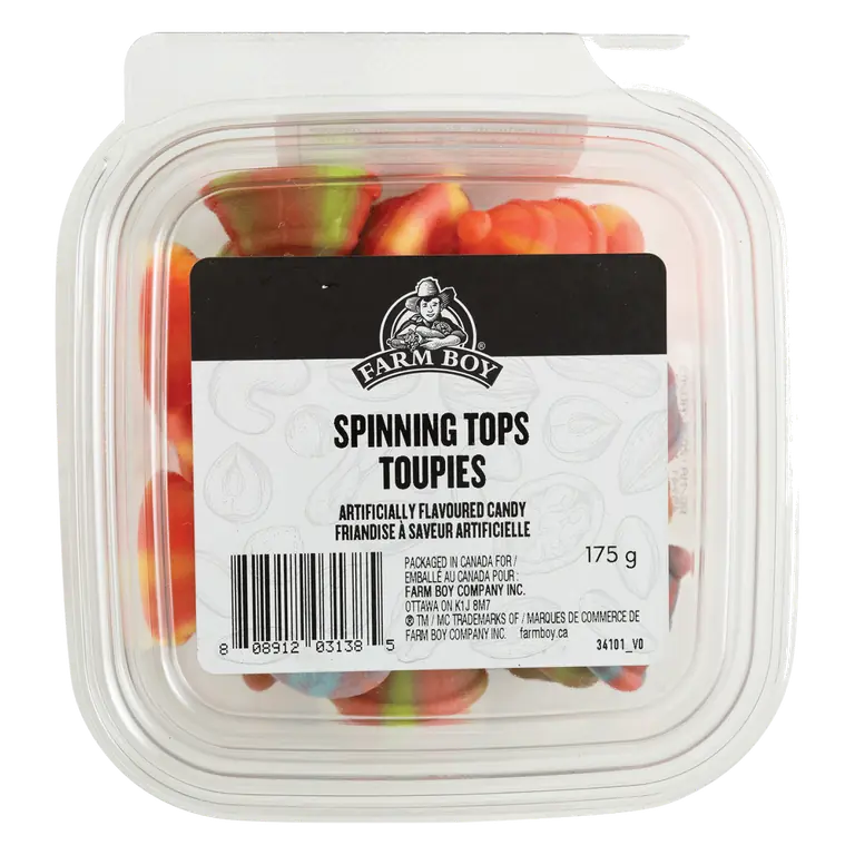 Farm Boy™ Spinning Tops Soft Candy (175 g)