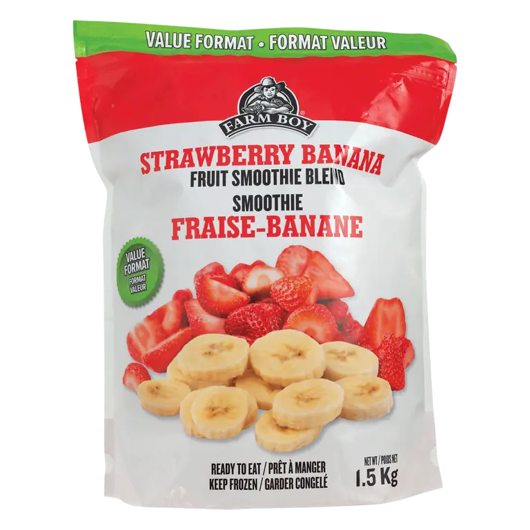 Farm Boy™ Strawberry Banana Smoothie Blend Frozen Fruit (1.5 KG)