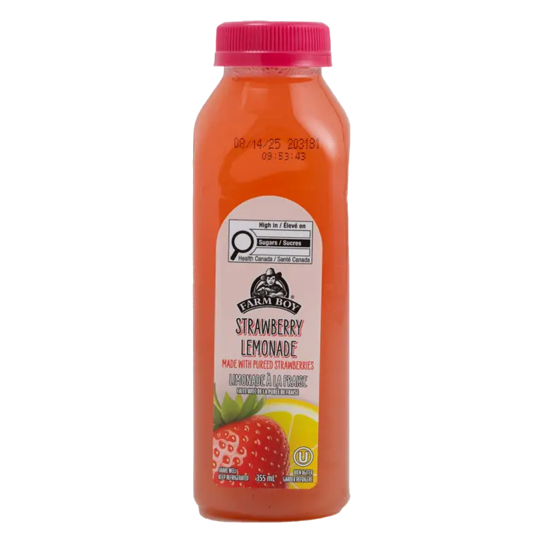Farm Boy™ Strawberry Lemonade (355 ml)
