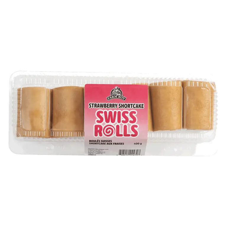 Farm Boy™ Strawberry Shortcake Swiss Rolls (400 g)