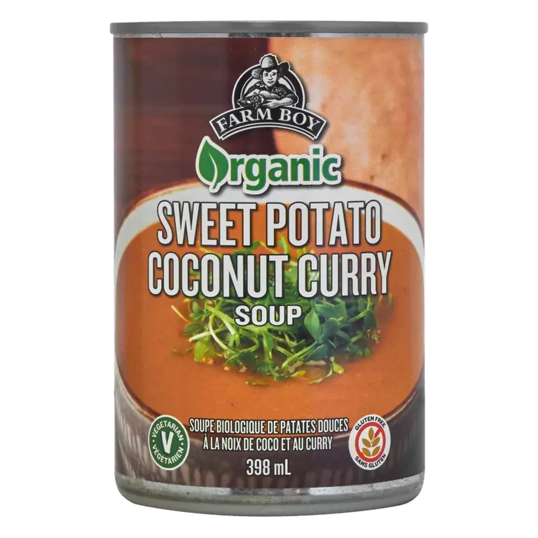 Farm Boy™ Sweet Potato Coconut Curry Canned Soup (398 ml)