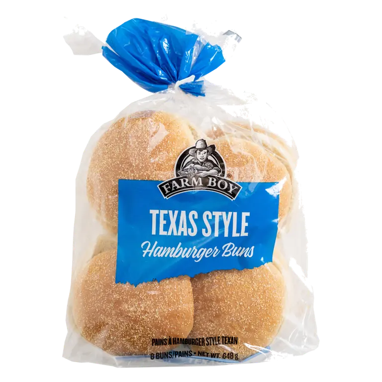 Farm Boy™ Texas-Style Hamburger Buns (8 per package)