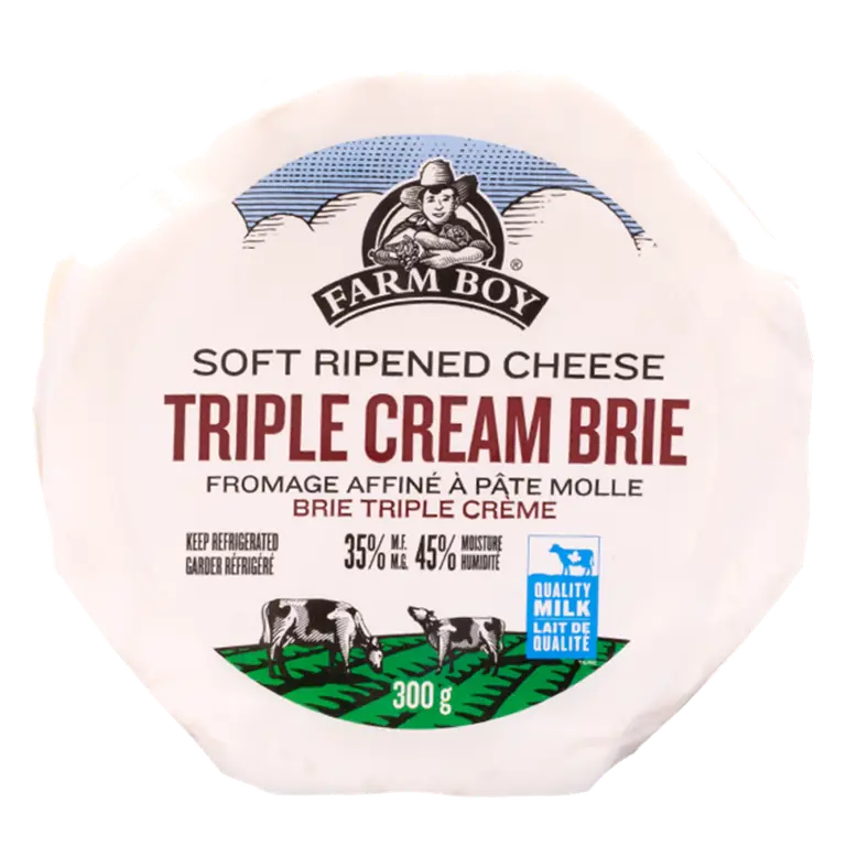 Farm Boy™ Triple Cream Brie Cheese (300 g)