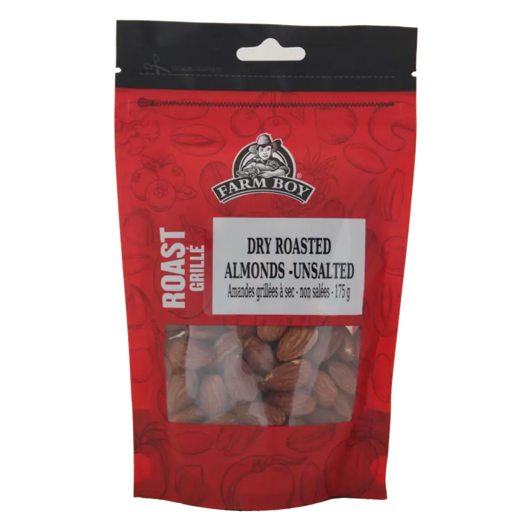 Farm Boy™ Unsalted Dry Roasted Almonds (175 g)