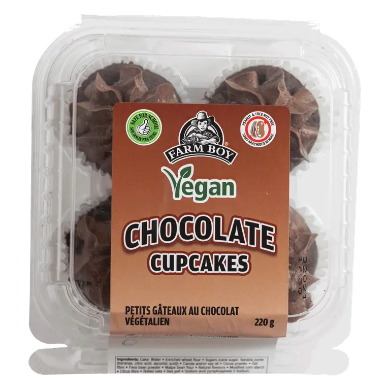 Farm Boy™ Vegan Chocolate Cupcakes (220 g)