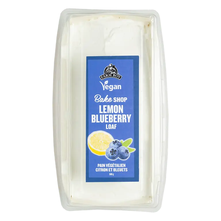 Farm Boy™ Vegan Lemon Blueberry Cake Loaf (500 g)