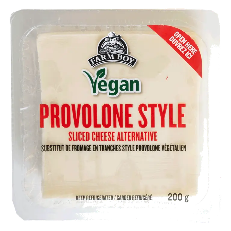 Farm Boy™ Vegan Provolone-Style Sliced Cheese Alternative (200 g)