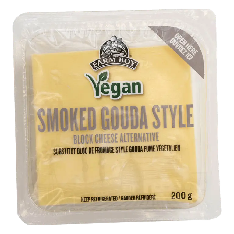 Farm Boy™ Vegan Smoked Gouda-Style Block Cheese Alternative (200 g)