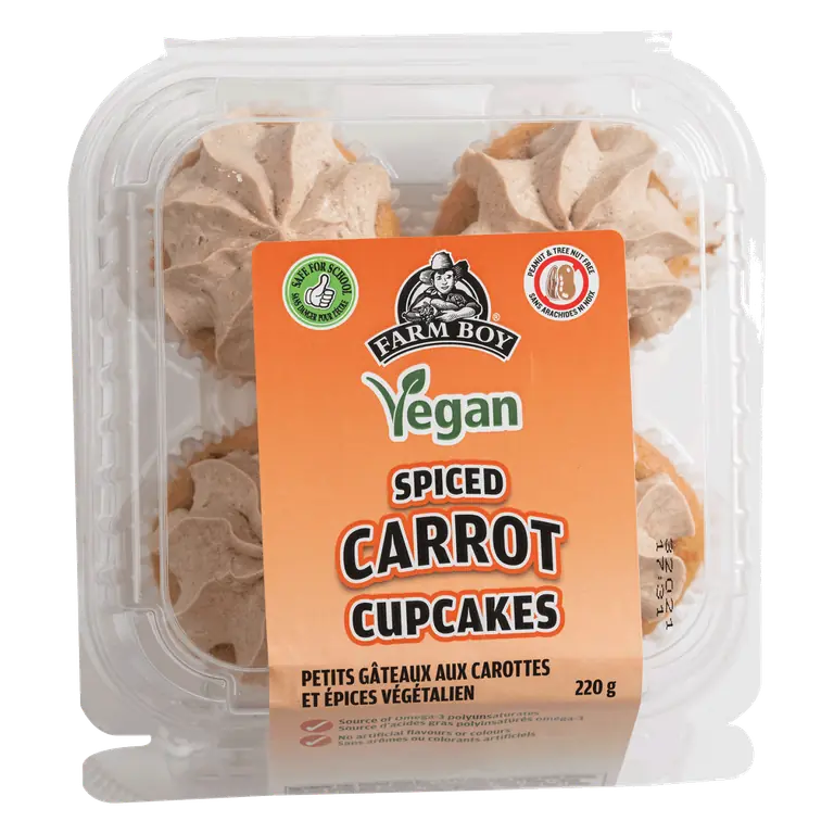 Farm Boy™ Vegan Spiced Carrot Cupcakes (220 g)