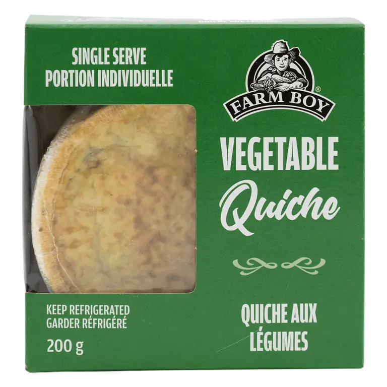 Farm Boy™ Vegetable Quiche (200 g)