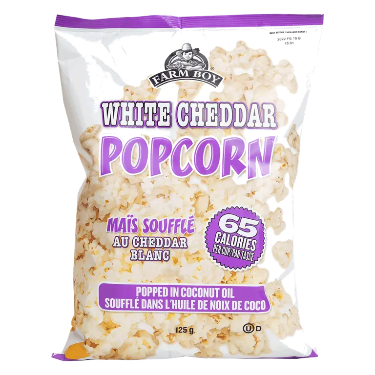 Farm Boy™ White Cheddar Popcorn (125 g)
