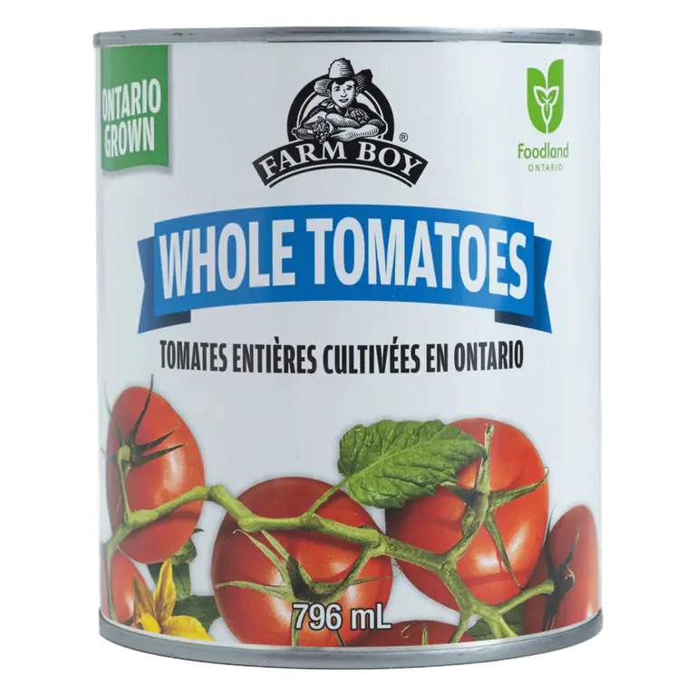 Farm Boy™ Whole Peeled Tomatoes (796 ml)