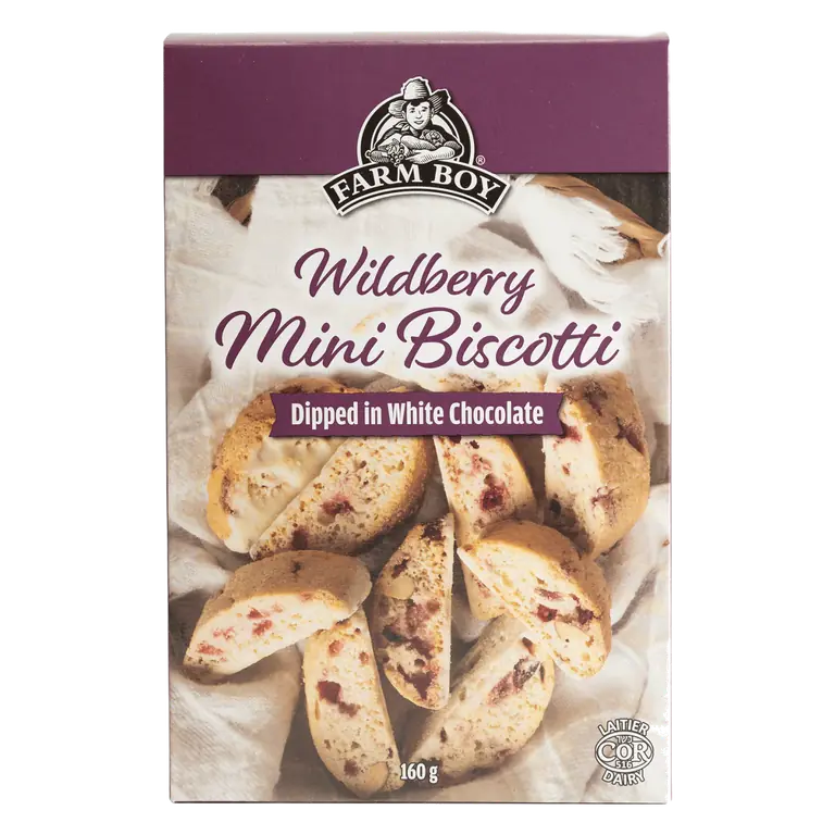 Farm Boy™ Wild Berry Mini Biscotti (160 g)