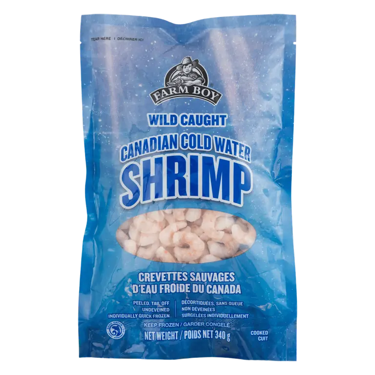 Farm Boy™ Wild Caught Canadian Cold Water Shrimp (340 g)