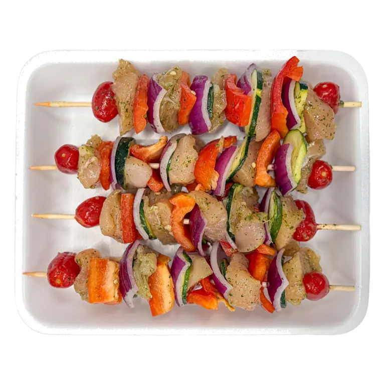 Wild Garlic Chicken Kebab