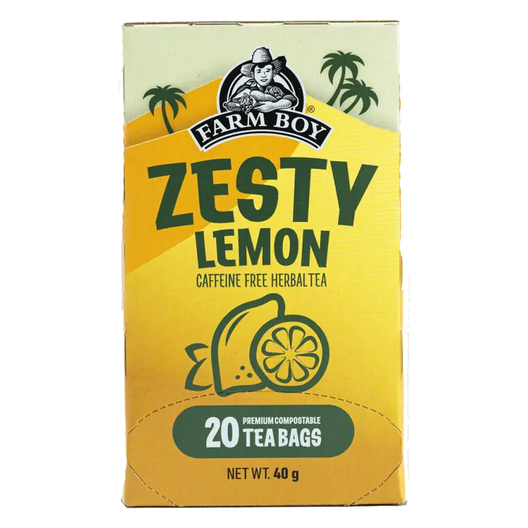 Farm Boy™ Zesty Lemon Caffeine Free Herbal Tea (20 ct)