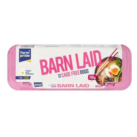 Cage Free Barn Laid Eggs 12 Pack