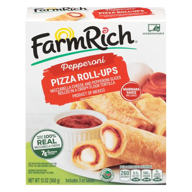 Pepperoni Pizza Roll-Ups Frozen