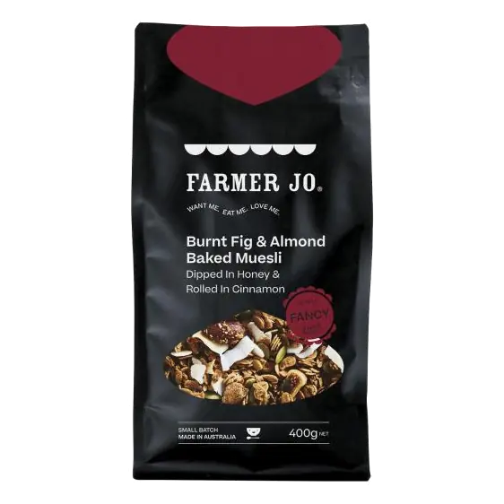 Burnt Fig & Almond Baked Muesli