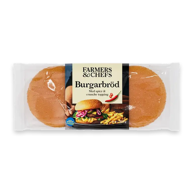 Burgarbröd spicy crunchy topping 260g