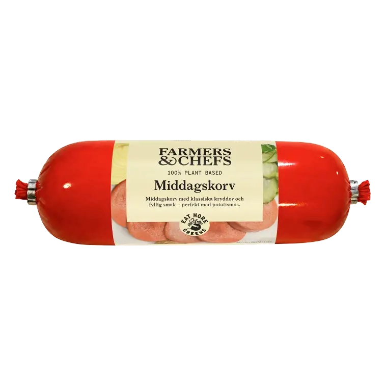 Middagskorv Växtbaserad 300g